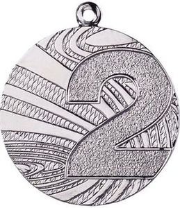 Victoria Sport Medal srebrny stalowy drugie miejsce 1