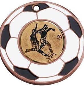 Victoria Sport Medal brązowy piłka nożna stalowy 1