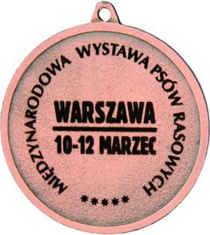 Victoria Sport Medal brązowy- biegi - medal stalowy grawerowany laserem- RMI 1