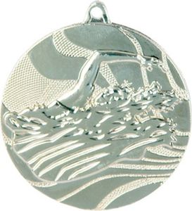 Victoria Sport Medal srebrny- pływanie - medal stalowy 1