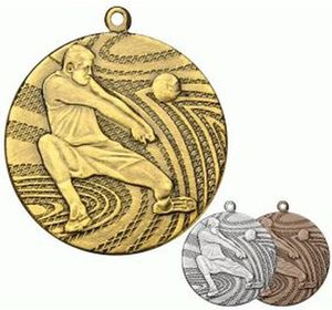 Victoria Sport Medal złoty- piłka siatkowa - medal stalowy 1
