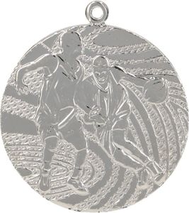 Victoria Sport Medal srebrny- piłka koszykowa - medal stalowy 1