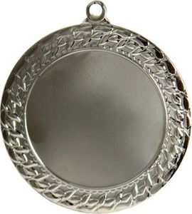 Victoria Sport Medal srebrny ogólny z miejscem na emblemat 50 mm - medal stalowy 1