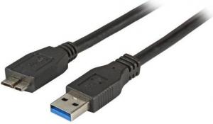 Kabel USB EFB USB-A - microUSB 3 m Czarny (K5227SW.3) 1
