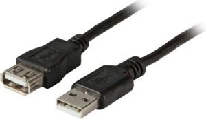 Kabel USB EFB USB-A - 1.8 m Czarny (K5220SW.1,8) 1