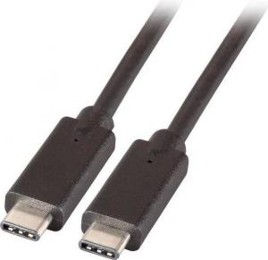 Kabel USB EFB USB-C - USB-C 0.5 m Czarny (K5283SW.0,5) 1