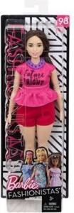 Lalka Barbie Barbie Mattel Barbie ashionista's doll in pink top and red shorts 1