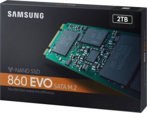Dysk SSD Samsung 860 EVO 2 TB M.2 2280 SATA III (MZ-N6E2T0BW) 7