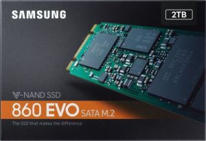 Dysk SSD Samsung 860 EVO 2 TB M.2 2280 SATA III (MZ-N6E2T0BW) 9