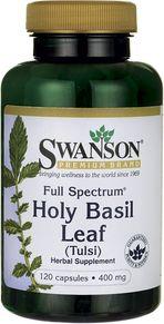 Swanson FS Holy Basil 400mg 120 kaps. 1
