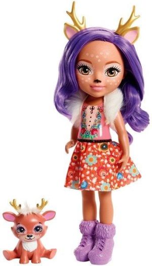 Mattel Enchantimals. Deer girl - Lalka Danessa + jeleń (FNH23) 1