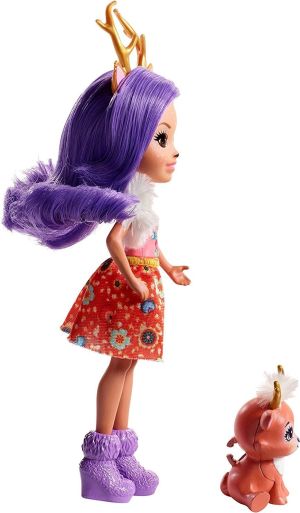 Mattel Enchantimals. Deer girl - Lalka Danessa + jeleń (FNH23) 2