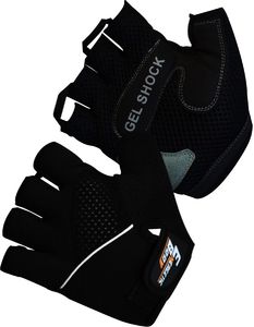 Victoria Sport rękawice treningowe żelowe EB Fit czarno-szare r. L 1