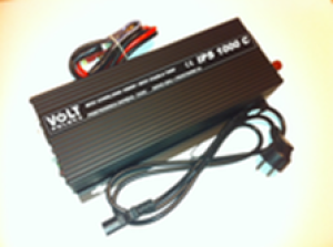 Przetwornica Azo VOLT Przetwornica napiecia 750/1000W 12/230V + PROSTOWNIK 8A (IPSP10012C) 1