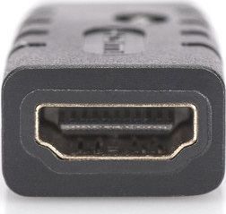 Adapter AV Digitus HDMI - HDMI czarny (DA-70466) 2