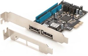 Kontroler Digitus Karta rozszerzeń/Kontroler SATA II PCI Express, 2xSATA 2xeSATA, L -DS-30102-2 1