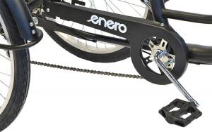 Enero Rower 3-kołowy 24" rehabilitacyjny 6-biegowy czarny 7