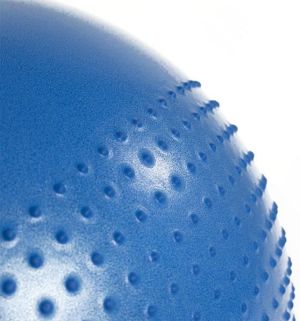 HMS Piłka do ćwiczeń YB03 55cm granatowa 3