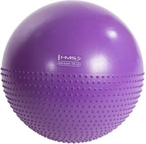 HMS Piłka do ćwiczeń YB03 55cm fioletowa 2