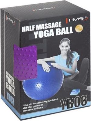 HMS Piłka do ćwiczeń YB03 55cm fioletowa 5