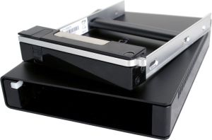 Kieszeń Icy Dock USB 3.0, eSATA dysku 3,5\" SATA (ICY DOCK MB559U3S-1SB) | kolor: Czarny 2