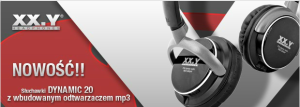 Słuchawki Arkas XX.Y DYNAMIC 20 CZARNE 2