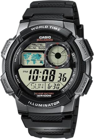 Casio Zegarek AE-1000W-1BVEF 1