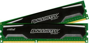 Pamięć Ballistix Ballistix Sport, DDR3, 16 GB, 1600MHz, CL9 (BLS2CP8G3D1609DS1S00CEU) 1