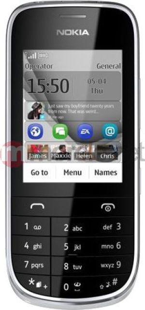 Telefon komórkowy Nokia Asha 203 Biały 1