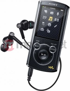 Sony NWZ-E464 8GB FM Czarny 1