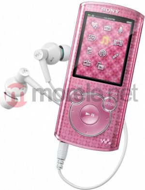 Sony NWZ-E464 8GB FM Różowy 1