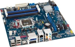 Płyta główna Intel DH77EB, H77, DDR3-1600, 2xSATA3, RAID, GBLAN, mATX, BOX (BOXDH77EB) 1