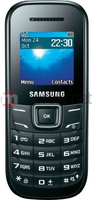 Telefon komórkowy Samsung E1200 Czarny (GT-E1200ZKRXEO) 1