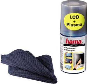 Hama Hama Zestaw do czyszczenia LCD/Plazma żel+chusteczka (49645) 1