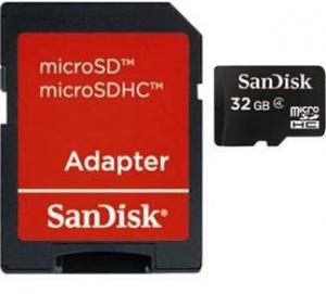 Karta SanDisk MicroSDHC 32 GB Class 4  (SDSDQB032GB35) 1