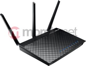 Router Asus DSL-N55U Annex A, Dwupasmowy, ADSL do 24Mbit/s, obsługa ADSL2/2+, IEEE 802.3/3u, IEEE 802.11a/b/g/n Black Diamond (Neostrada) 2