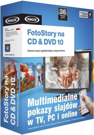 Magix FotoStory na CD & DVD 10 PL (VVXMGFSTORY10) 1