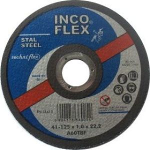 Techniflex Tarcza do szlifowania metalu 125 x 6,5 x 22,2mm (IFM27-125-6.5-22A24T) 1
