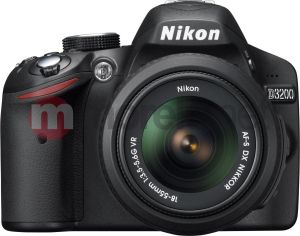 Lustrzanka Nikon D3200 + 18-55mm VR (VBA330K001) 1