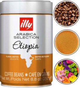 Kawa ziarnista illy Arabica Selection Ethiopia 250 g 1