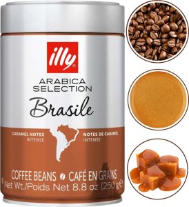 Kawa ziarnista illy Arabica Selection Brazylia 250 g 1