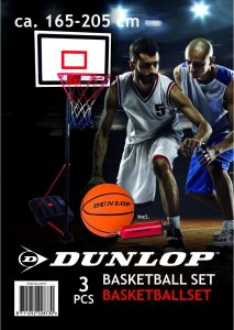 Dunlop ZESTAW DO KOSZYKÓWKI REGULOWANY 3in1 11