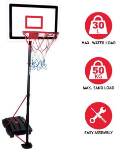 Dunlop ZESTAW DO KOSZYKÓWKI REGULOWANY 3in1 2