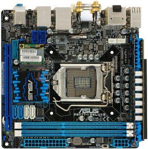 Płyta główna Asus P8Z77-I DELUXE Intel Z77 (PCX/VGA/DZW/GLAN/SATA3/USB3/RAID/DDR3/WIFI) 2