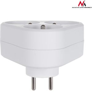 Maclean Gniazdko prądowe x3 z uziemieniem MCE214 -MCE214 3