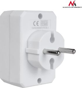 Maclean Gniazdko prądowe x3 plaskie MCE212 -MCE212 2