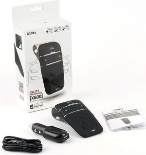 Zestaw głośnomówiący Xblitz X600 Czarno-srebrny  (XBLITZ X600 ZESTAW GLOSNOMOWIACY) 6