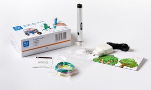 Długopis 3D Garett DŁUGOPIS - DRUKARKA 3D PEN7 SREBRNY-5903246280432 2