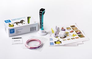 Długopis 3D Garett DŁUGOPIS - DRUKARKA 3D PEN 5 NIEBIESKI-5903246280418 2