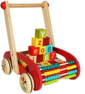 iBOX Drewniany pchacz z liczydłem W16E046 4